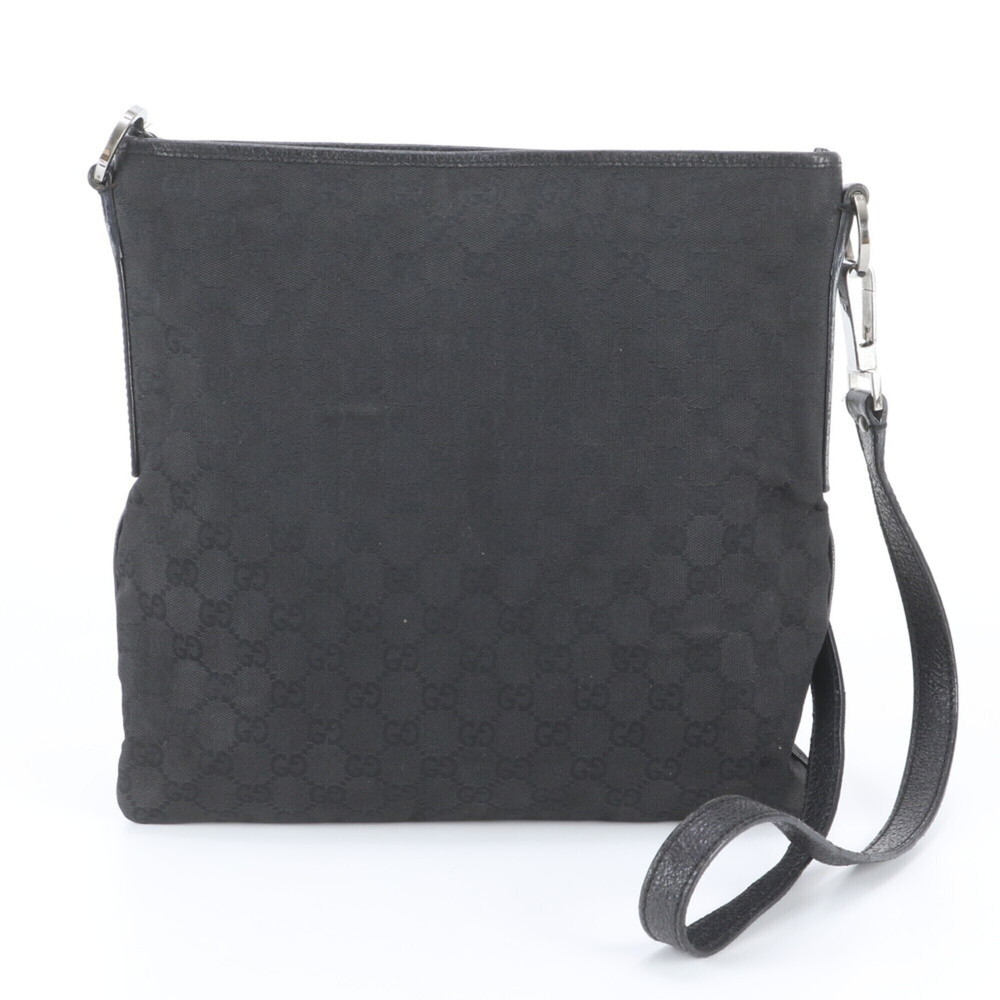Gucci GG Canvas 113013 Leather Shoulder Bag Messenger Tote for Men